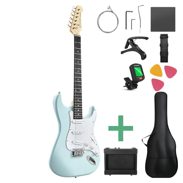 Donner DST-80 electric guitar package � Surf Green